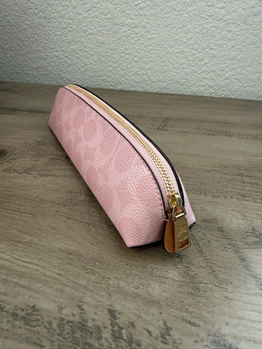 Coach Powder Pink Notebook AND Pencil Case In Signature Canvas - Picture 8 of 12